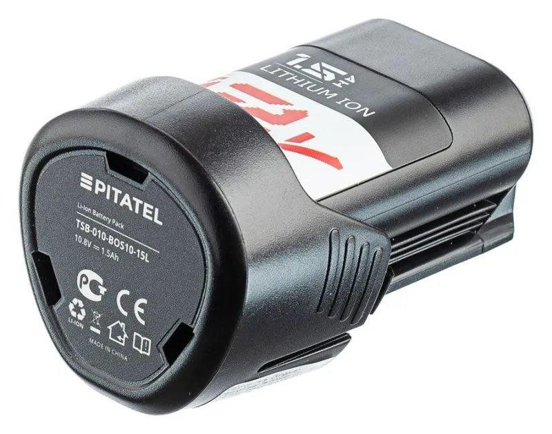 Аккумуляторная батарея Pitatel TSB-010-BOS10-15L (BOSCH p/n: 2607336013, 2607336014, BAT411, 7074B.V), Li-Ion 10.8V 1.5Ah