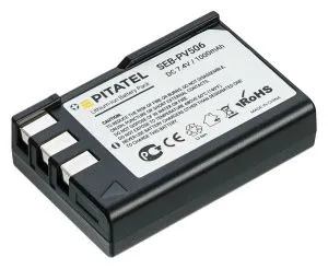 аккумулятор pitatel seb-pv506 для nikon d40, d60, d3000, d5000, 1000mah