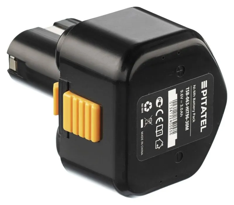 Аккумуляторная батарея Pitatel TSB-063-HIT96-30M HITACHI p/n: EB9, EB914, EB924, EB926H), Ni-Mh 3.0Ah 9.6V