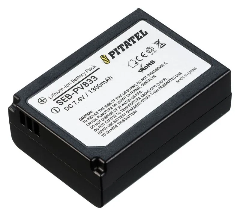 Аккумулятор Pitatel SEB-PV833 для Samsung NX200, NX210, NX300, NX1000, NX1100, 800mAh