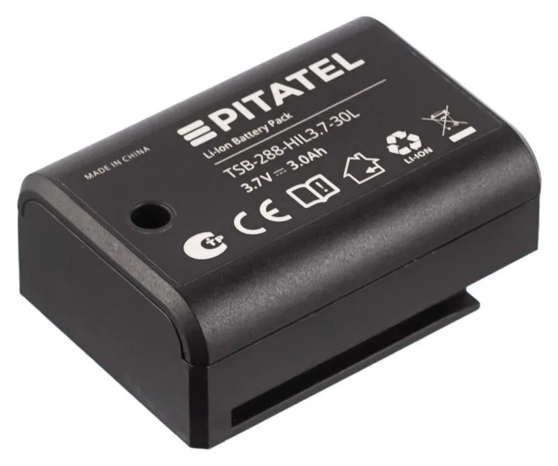 Аккумуляторная батарея Pitatel TSB-288-HIL3.7-30L, для лазерного уровня, нивелира, Li-Ion 3.7V 3.0Ah