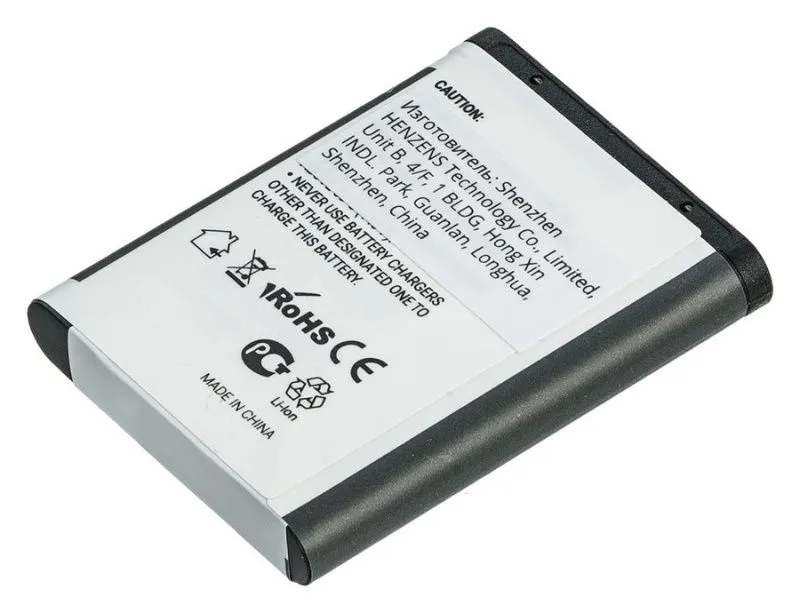 Аккумулятор Pitatel SEB-PV905 для Panasonic HX-DC1, DC10, DC15, WA10, Pentax Optio H90, P70, P80, 740mAh