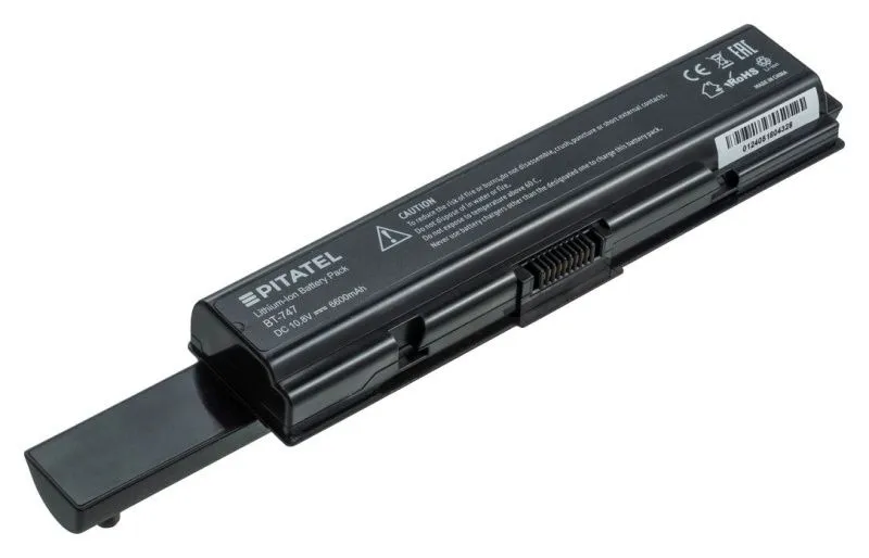 Аккумуляторная батарея Pitatel BT-747 для ноутбуков Toshiba Satellite A200, A300, L300, L500