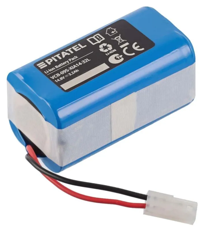 Аккумуляторная батарея Pitatel для Xiaomi Mijia G1 (MJSTG1), Isweep X3, Puppyoo R30, p/n: H18650CH-4S1P, 14.8V, 3.2Ah