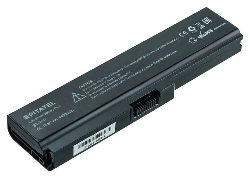 Аккумуляторная батарея Pitatel BT-760 для ноутбуков Toshiba Satellite M300, U400, U500, Portege M801