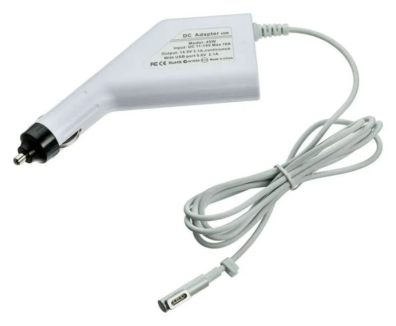 Автоадаптер Pitatel ADC-B01 для ноутбуков Apple 14.5V 3.1A (Magsafe L)
