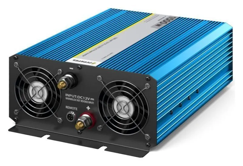 Инвертор Pitatel KV-P1500RU.12 (12В/220В, чистый синус, 1500Вт)