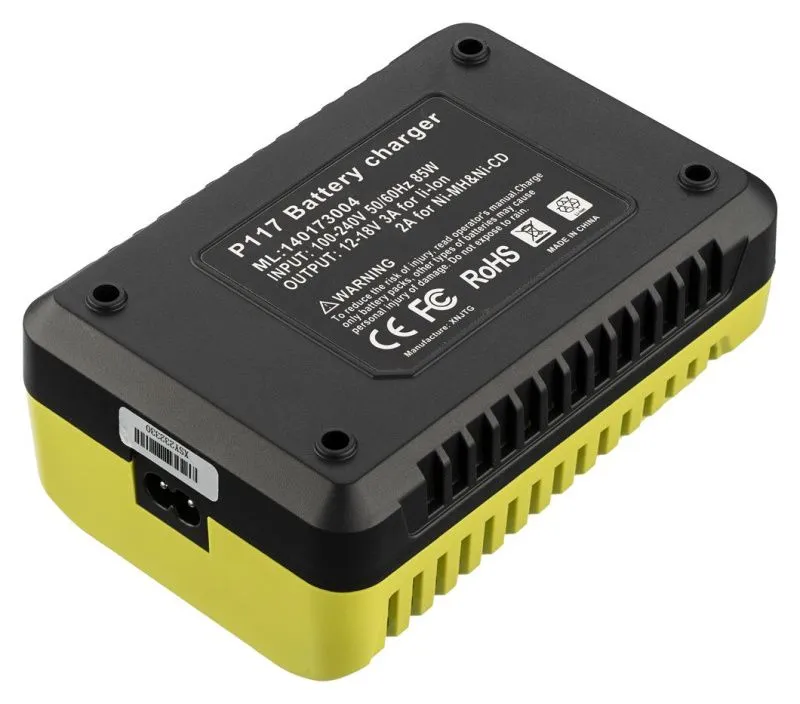 Зарядное устройство Pitatel TSA-109 для Ryobi 12V-18V Li-Ion, Ni-Cd, Ni-Mh