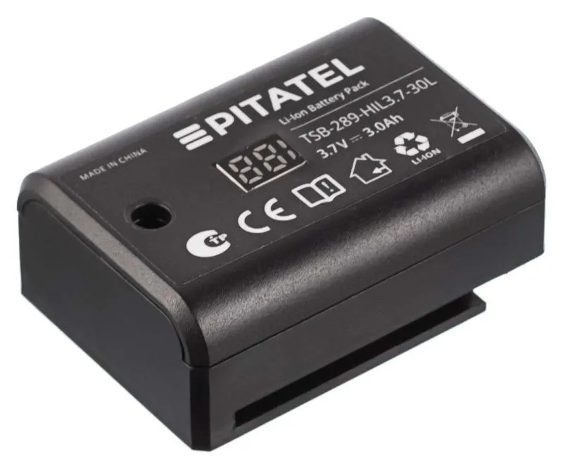 Аккумуляторная батарея Pitatel TSB-289-HIL3.7-30L, для лазерного уровня, нивелира, Li-Ion 3.7V 3.0Ah