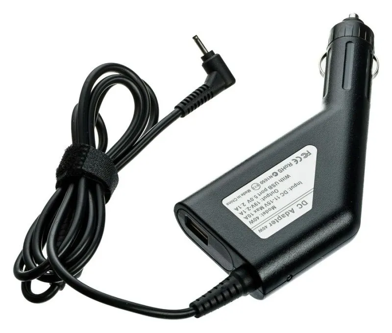 Автоадаптер Pitatel ADC-B09 для ноутбуков Asus 19V 2.1A (2.5x0.7)
