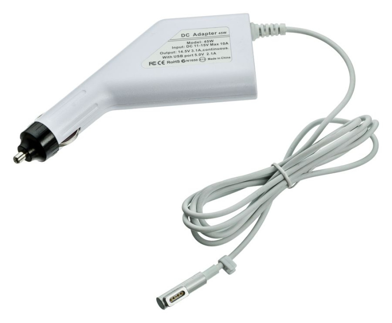 Автоадаптер Pitatel ADC-B01 для ноутбуков Apple 14.5V 3.1A (Magsafe L)