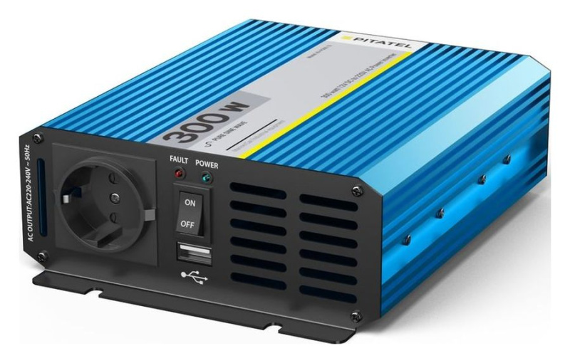 Инвертор Pitatel KV-P300U.24 (24В/220В, чистый синус, 300W)