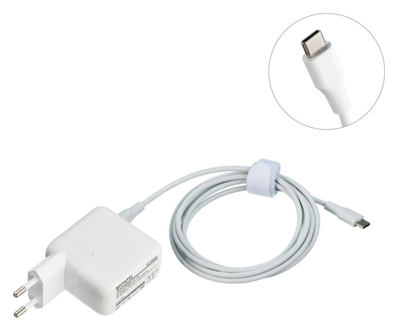 Блок питания Pitatel AD-316 для Apple, Asus, Dell, Lenovo, HP 30W (USB Type-C)