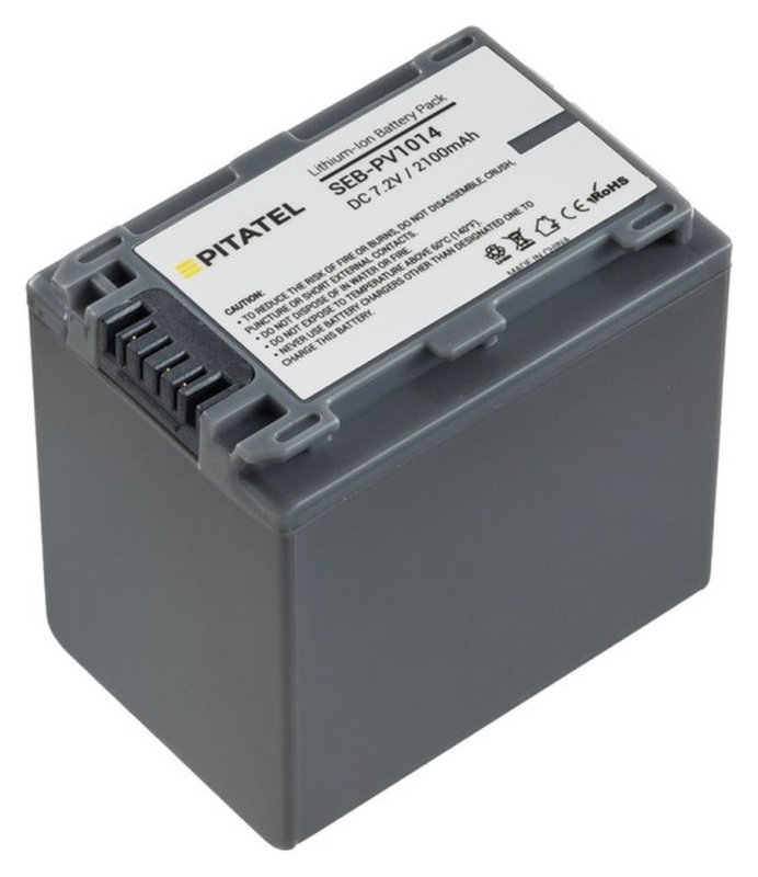 Аккумулятор Pitatel SEB-PV1014 для Sony DCR-DVD, HC, SR, HDR-HC Series, 2100mAh
