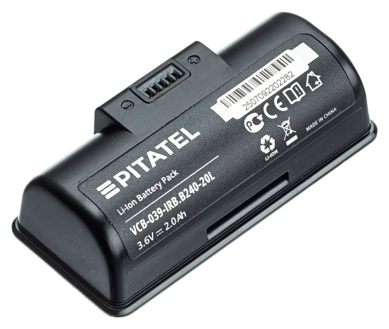 Аккумуляторная батарея Pitatel VCB-039-IRB.B240-20L, Li-Ion 3.6V 2.0Ah