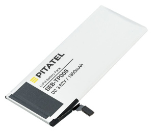 аккумулятор pitatel seb-tp008 для apple iphone 6, 1800mah