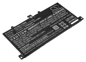 аккумуляторная батарея pitatel bt-1611 для dell latitude 11 5175, 11 5179, (клавиатура)